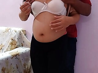 Pregnant sister-in-law  to ahead of to Pata's habitation from Facebook - Porn near Hindi 13